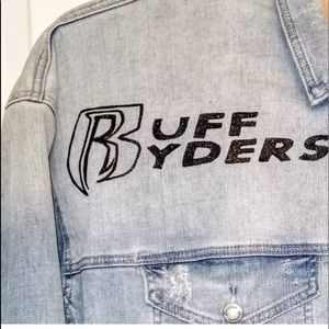 Custom Painted "DMX Ruff Riders" Jean Jacket